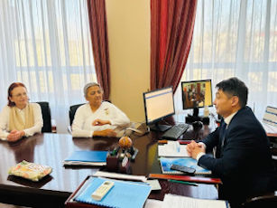 Участие в Международной научно-практической конференции , апрель 2023 год Казахстан